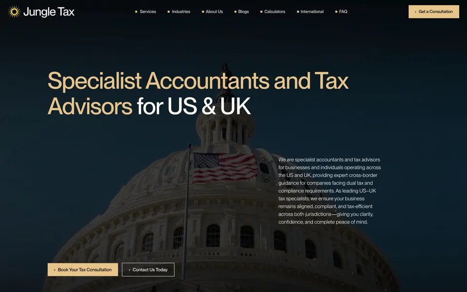Jungle Tax's website